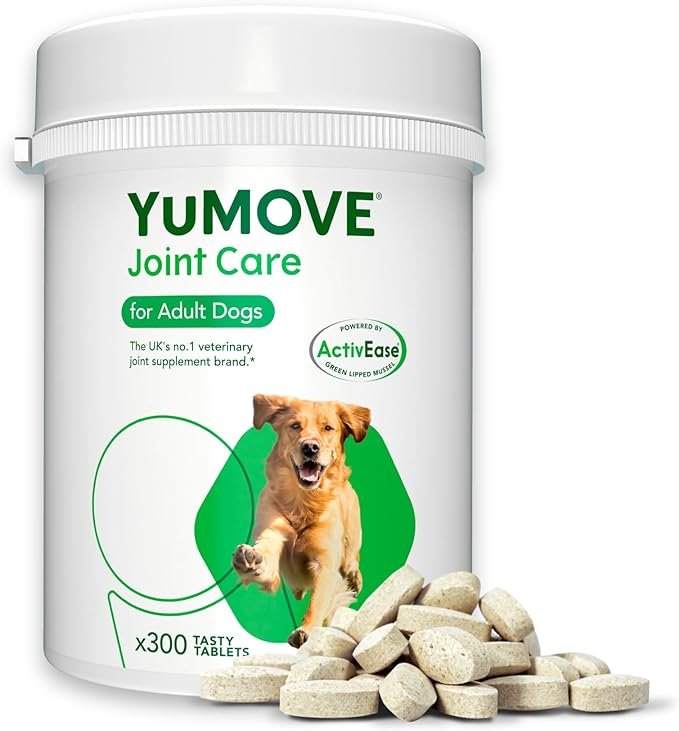 Lintbells | YuMOVE Adult Dog | Hip and Joint Supplement for Stiff Adult Dogs | 300 Tablets 1 Lintbells | YuMOVE Adult Dog | Hip and Joint Supplement for Stiff Adult Dogs | 300 Tablets