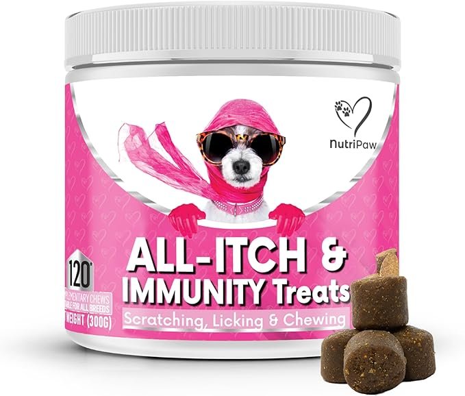 NutriPaw All-Itch Immunity Treats For Dogs 1 NutriPaw All-Itch Immunity Treats For Dogs