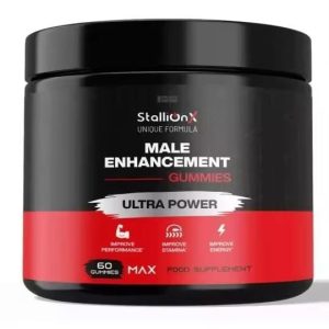 StallionX Male Enhancement Gummies 60ct | Boost Stamina Energy Performance Max
