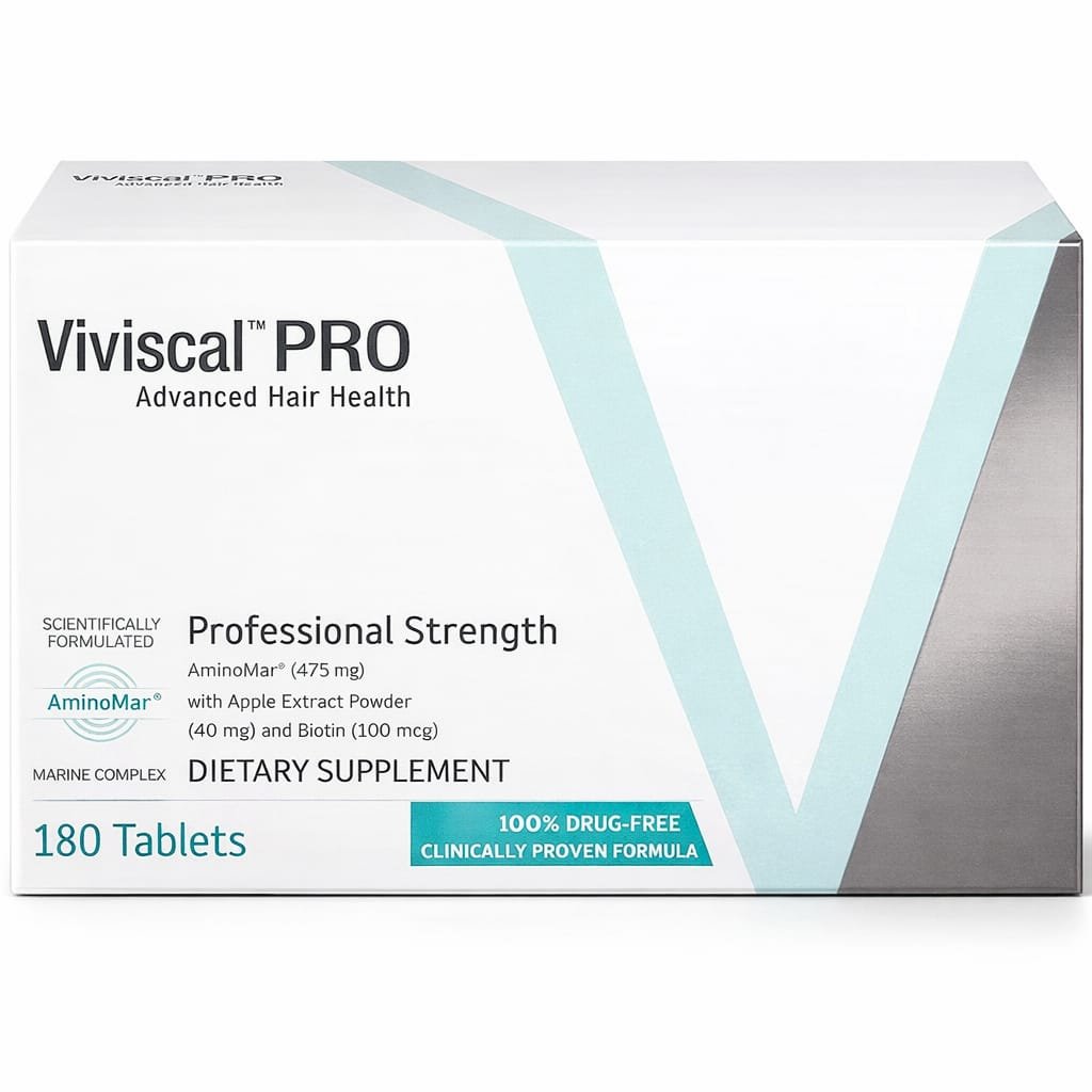 VIVISCAL PROFESSIONAL HAIR GROWTH FORMULA (180 TABLETS) pro strength men women 1 VIVISCAL PROFESSIONAL HAIR GROWTH FORMULA (180 TABLETS) pro strength men women